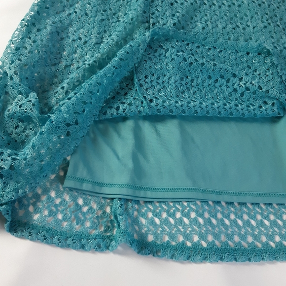 NY Collection Lace Overlay Dress - Picture 4 of 7